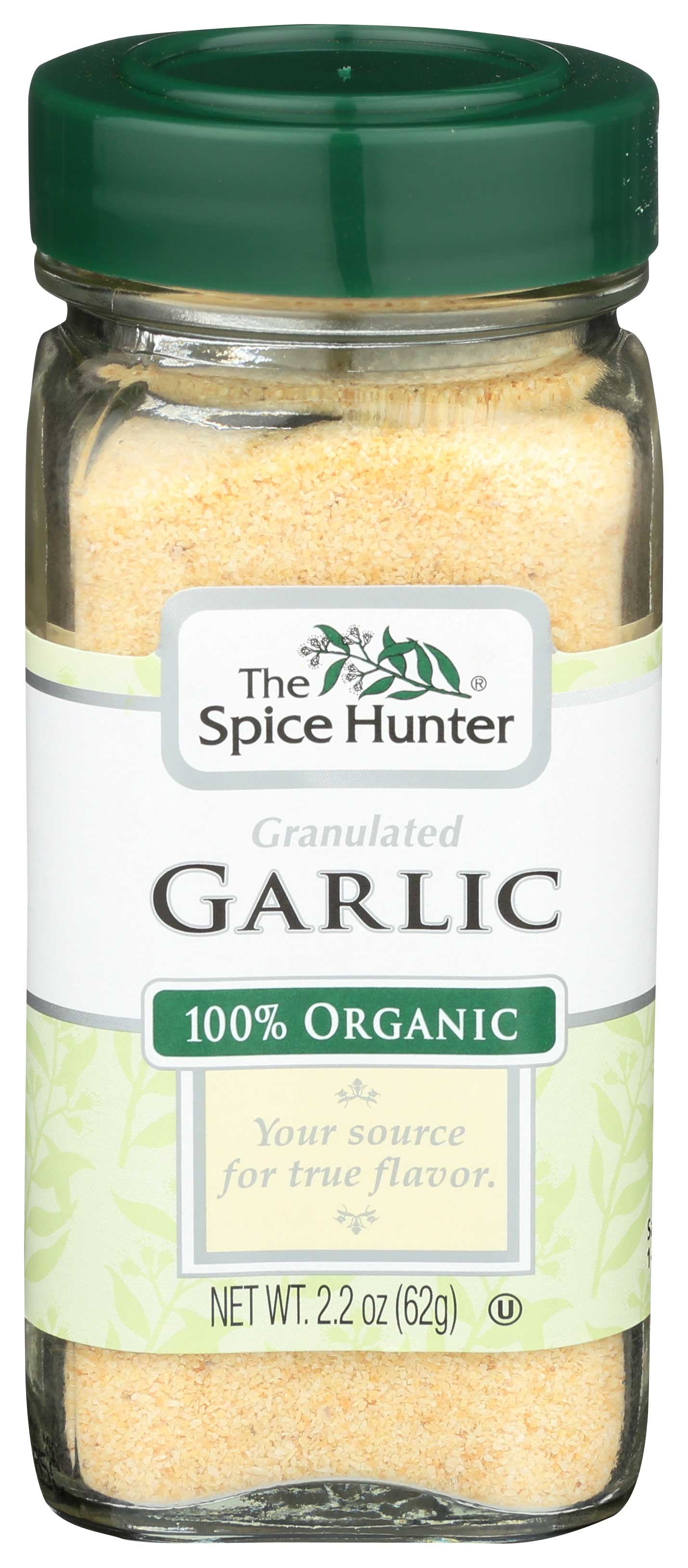 The Spice Hunter Organic Granulated Garlic, 2.2 Ounce -- 6 per case
