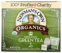 Newmans Own Organics Royal Green Tea - 40 per pack -- 6 packs per case.