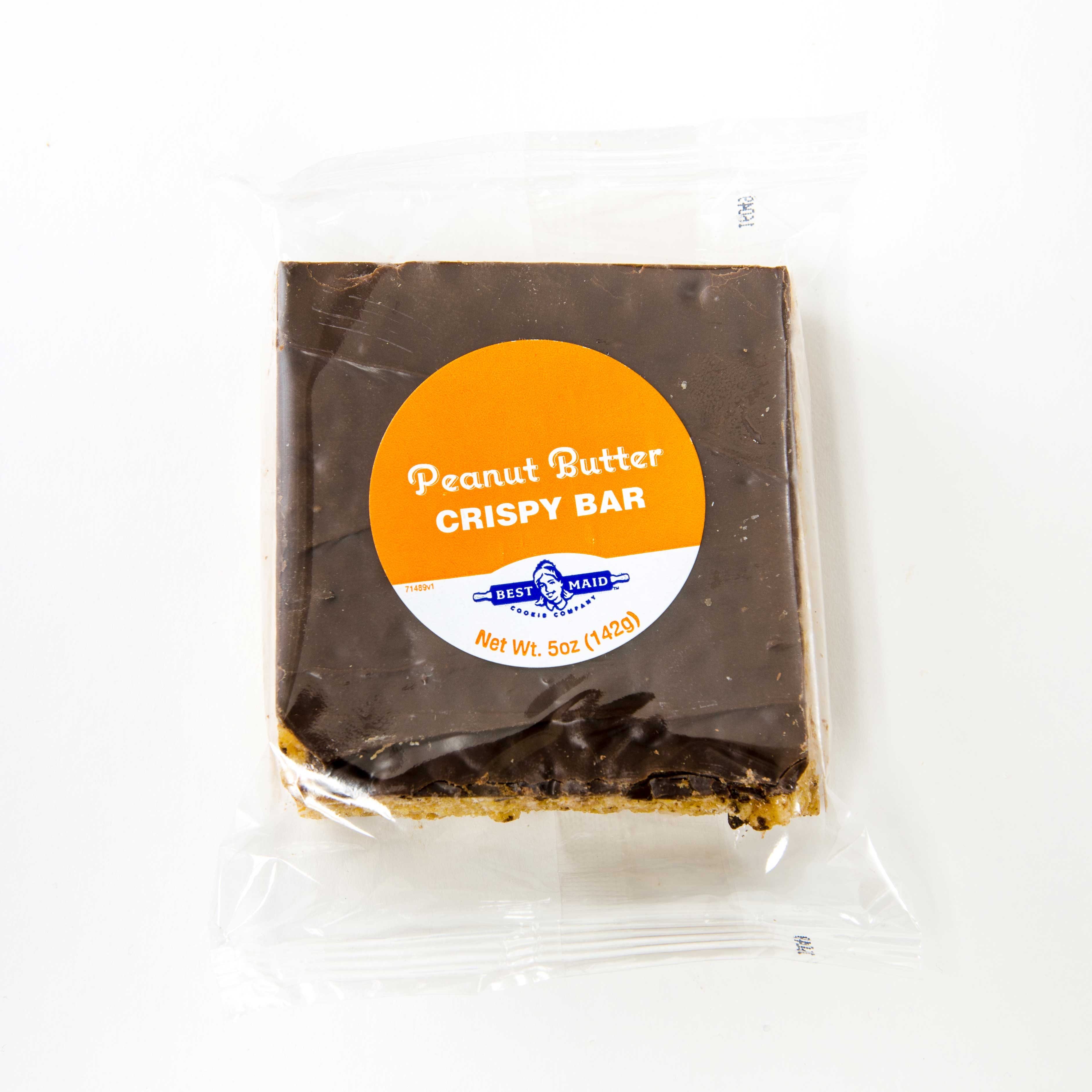 Best Maid Peanut Butter Crispy Bar, 5 Ounce -- 24 per case.