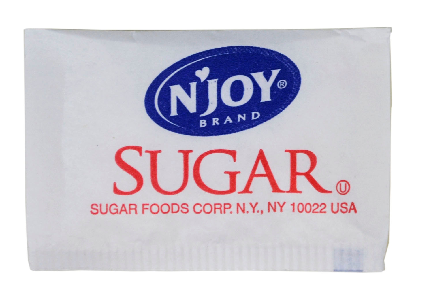 Natural Joy Sugar, .1 Ounce -- 2000 Packet