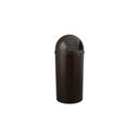 Rubbermaid Marshal Brown Container without Liner, 25 Gallon