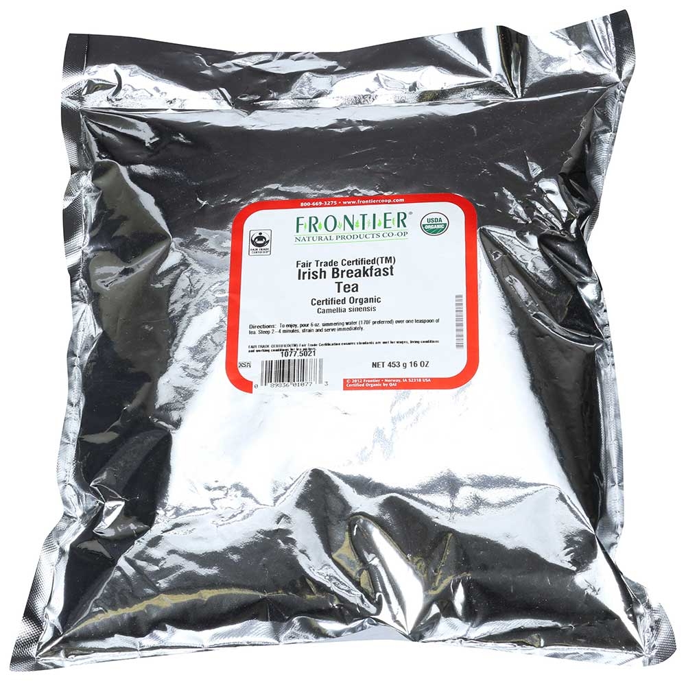 Frontier Herb Organic Bulk Irish Breakfast Tea, 16 Ounce
