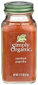 Simply Organic Smoked Paprika, 2.72 Ounce -- 6 per case.