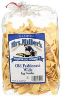 Mrs Millers Homemade Old Fashioned Egg Noodle, 16 Ounce -- 6 per case.