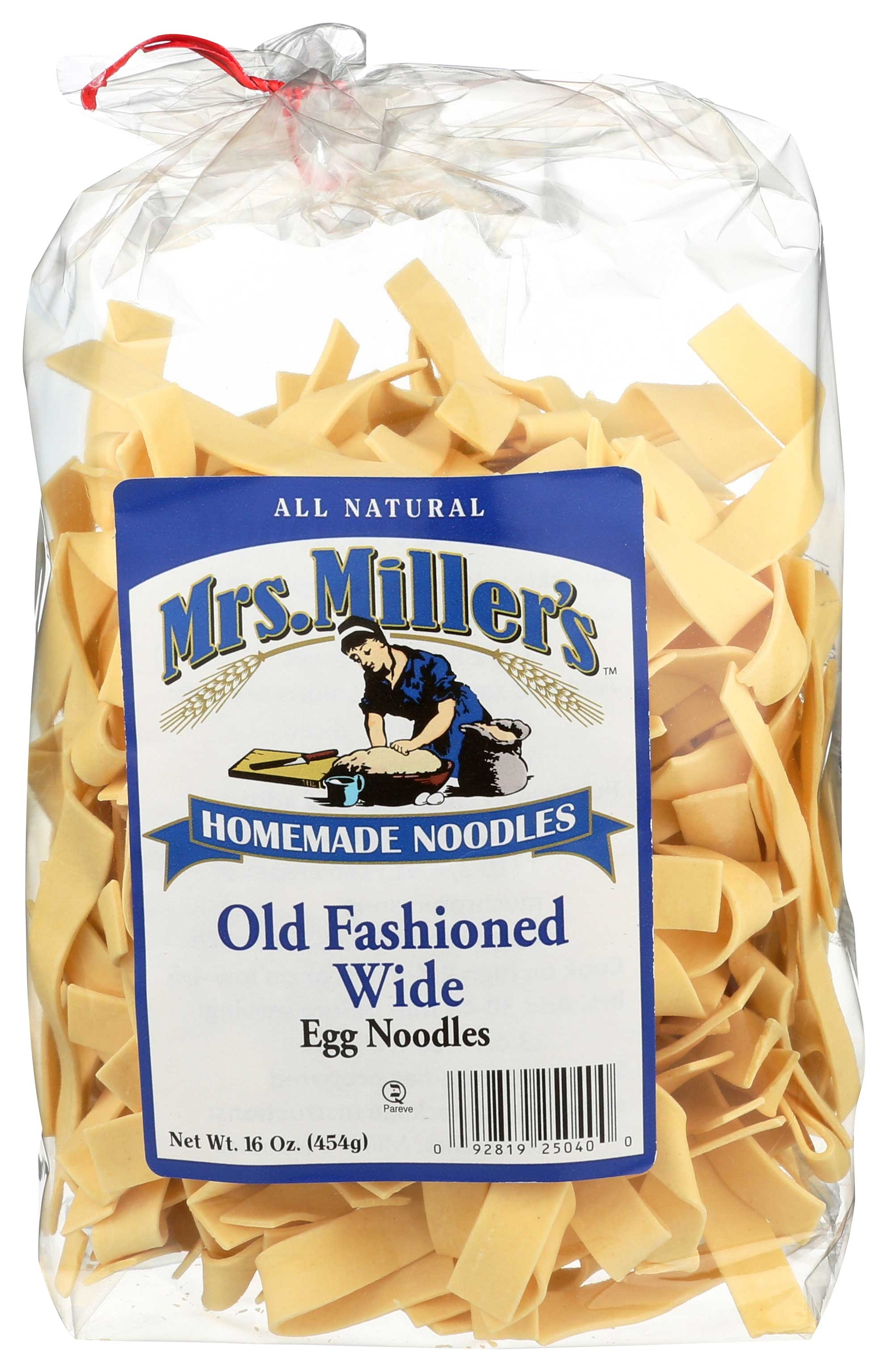 Mrs. Miller's Homemade Old Fashioned Egg Noodle, 16 Ounce -- 6 Per Case
