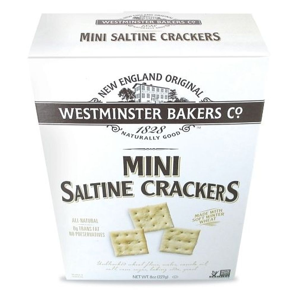 Westminster Baker Mini Saltine Cracker, 8 Ounce -- 12 per case