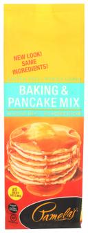 Pamelas Wheat Free Baking/Pancake Mix, 24 Ounce -- 6 per case.
