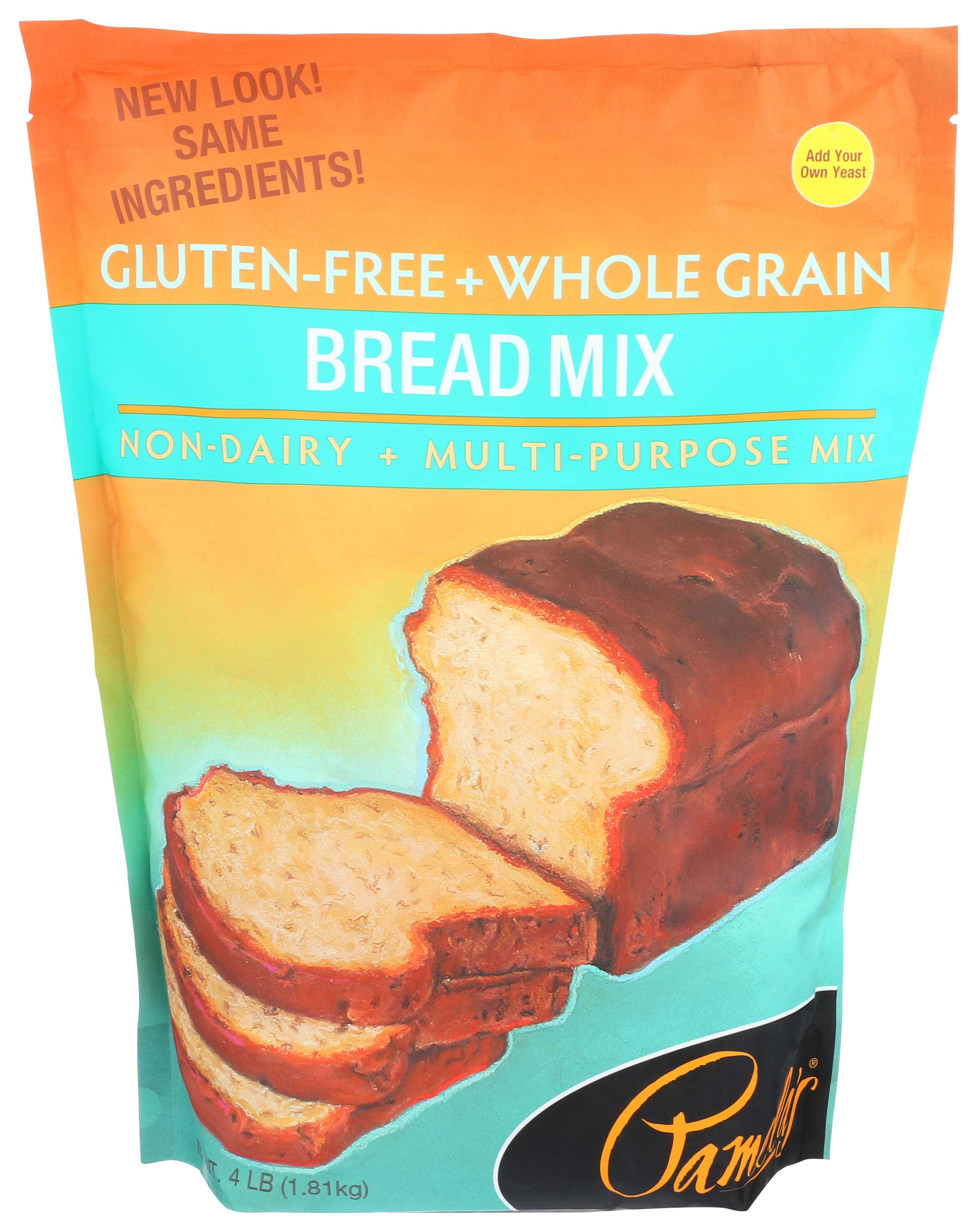 Pamela's Products Bread Mix, 4 Pound -- 3 Per Case