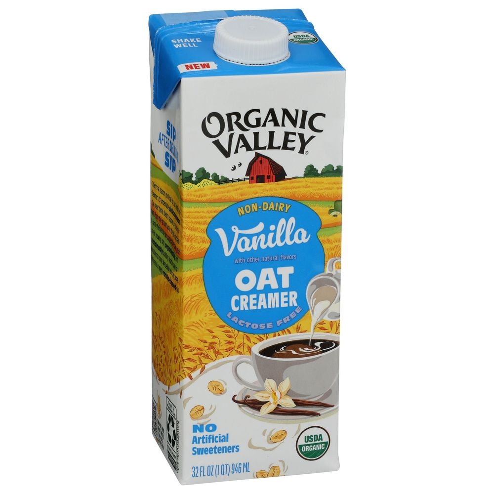 Organic Valley Vanilla Oat Creamer, 32 Fluid Ounce -- 6 Per Case