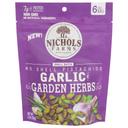 Nichols Farms Garlic and Garden Herbs No Shell Pistachios, 6 Ounce -- 15 per case