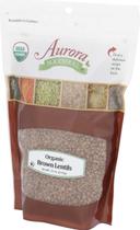 Aurora Natural Organic Brown Lentils, 22 Ounce -- 10 per case