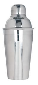 World Tableware Stainless Steel Cocktail Shaker - 3 Piece, 8 Ounce.