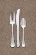 World Tableware Brandware 18/0 Collection Medium Weight Aspire Stainless Steel Dinner Fork -- 36 per case.