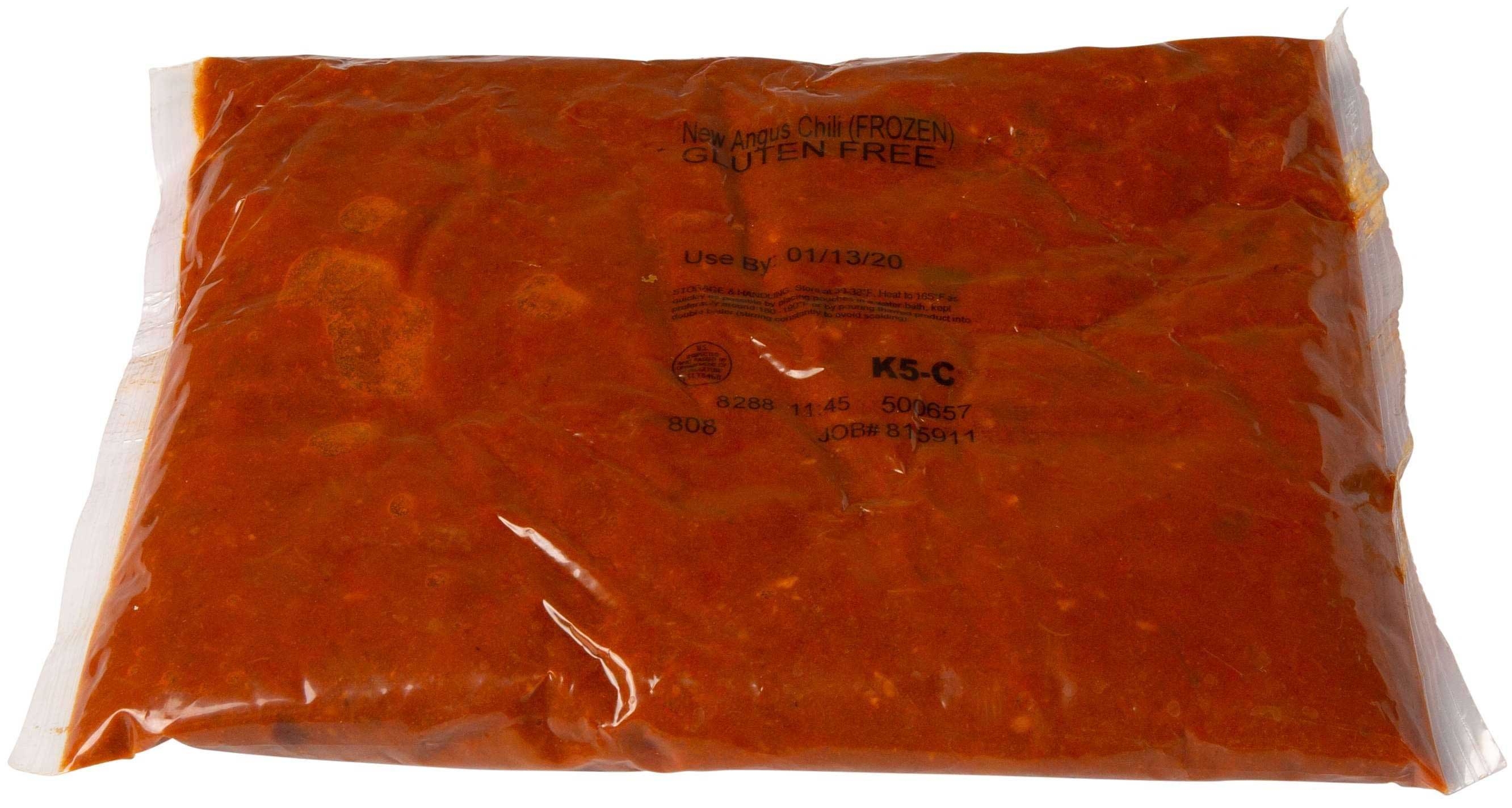 Kettle Cuisine Angus Steak Chili with Beans, 4 Pound -- 4 per case