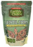 Natures Earthly Choice Organic Lentil Trio Bean, 12 Ounce -- 6 per case