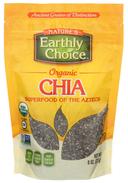 Natures Earthly Choice Organic Chia Seeds, 8 Ounce -- 6 per case.