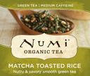 Numi Organic Toasted Rice Green Tea -- 100 per case.