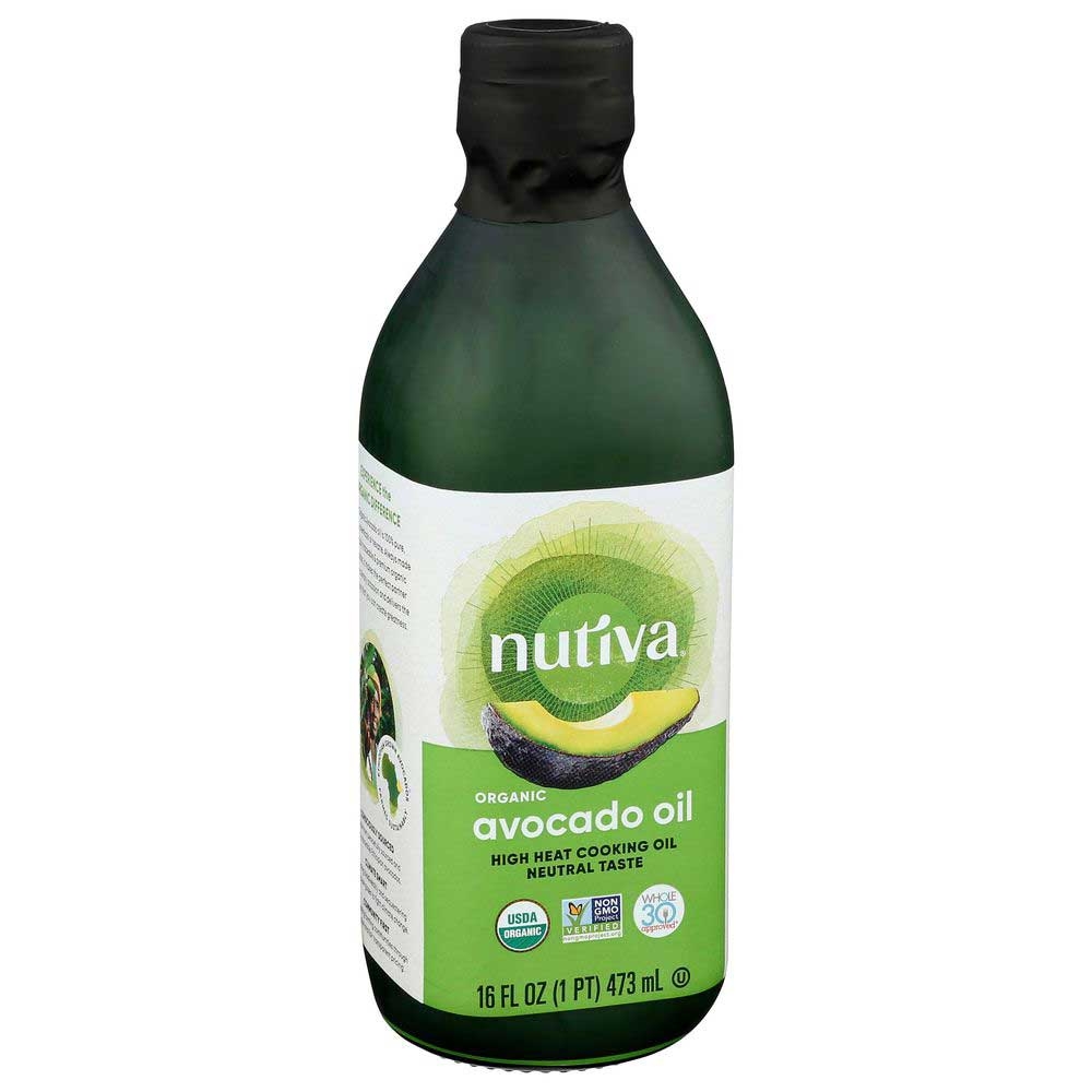 Nutiva Organic Pure Avocado Oil, 16 Fluid Ounce -- 6 Per Case