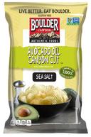 Boulder Canyon Cut Kettle Cooked Sea Salt Avocado Oil Chips, 5.25 Ounce -- 12 per case
