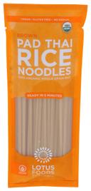 Lotus Foods Organic Brown Rice Pad Thai Noodles, 8 Ounce -- 8 per case