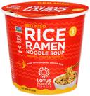 Lotus Foods Red Miso Brown Rice Noodle Soup, 2 Ounce -- 6 per case