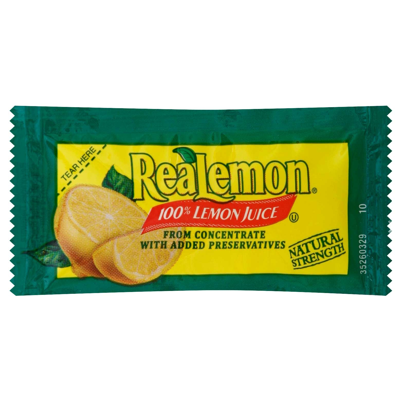 Portion Pac Realemon Lemon Juice, 4 Grams -- 200 Per Case