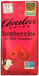 Chocolove 55 Percent Dark Chocolate Bar, 3.1 Ounce -- 144 per case