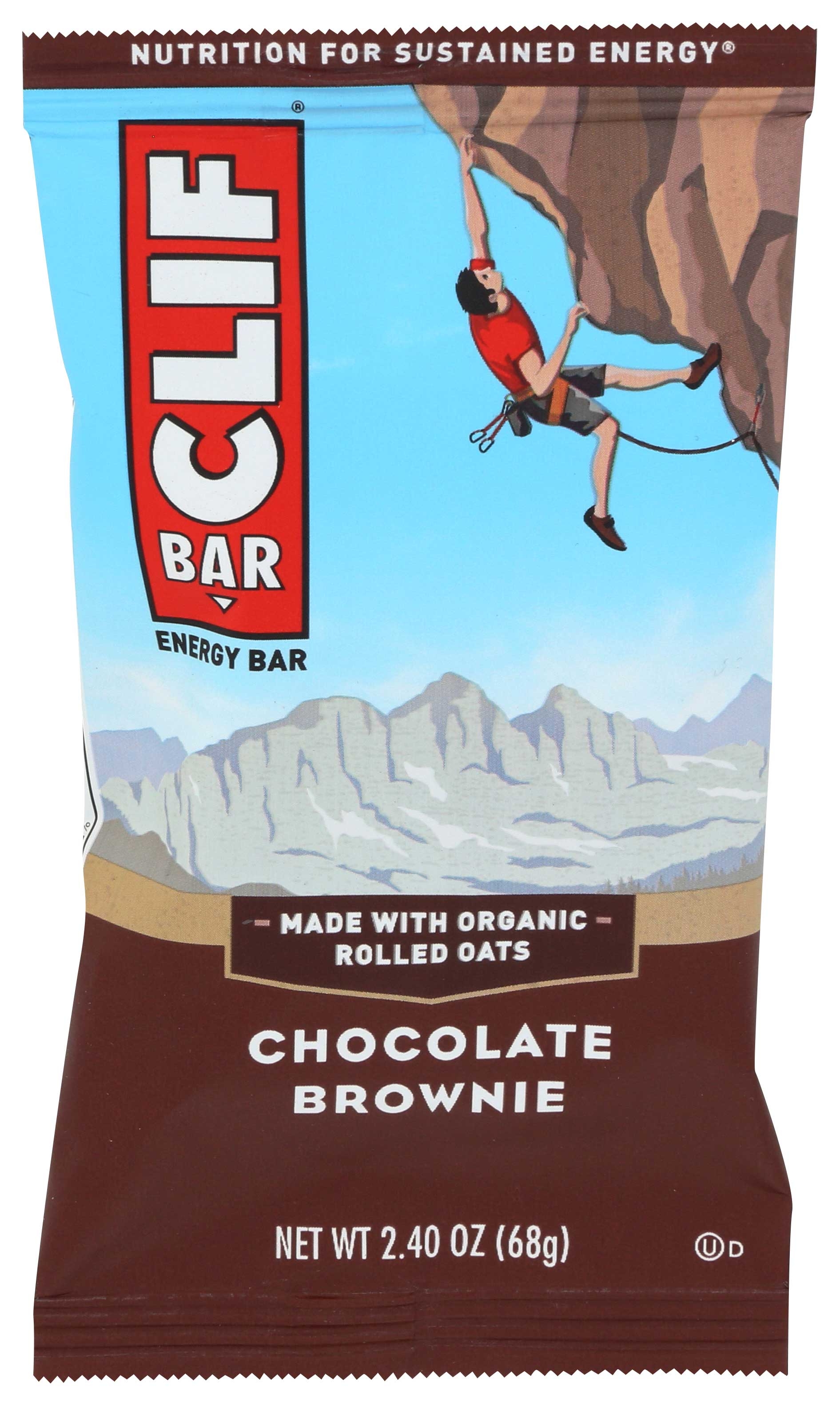 Clif Bars Chocolate Brownie - 2.4 ounce  -- 12 per case.