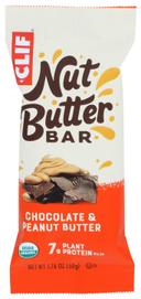Clif Organic Chocolate and Peanut Nut Butter Filled Bar, 1.76 Ounce -- 12 per case.