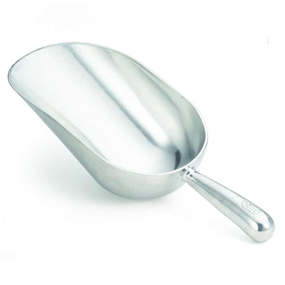 Tablecraft Aluminum Scoop, 12 Ounce Capacity
