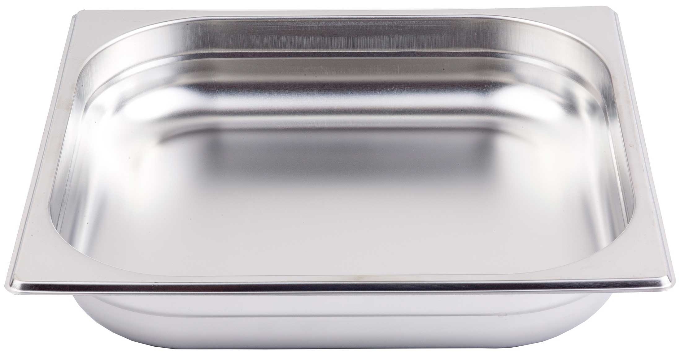 Tablecraft 2:3 Standard Size Stainless Steel Steam Pan