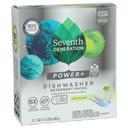 Seventh Generation Power Plus Fresh Citrus Scent Dishwasher Detergent Pack, 40 count -- 5 per case