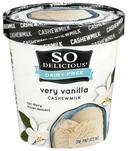 So Delicious Simple Vanilla Cashewmilk Non Dairy Dessert, 16 Ounce -- 8 per case