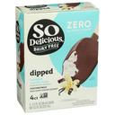 So Delicious 2.3 Fluid Ounce Vanilla Bean Coconutmilk Bar, 4 count -- 6 per case