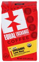 Equal Exchange Organic Ground Love Buzz Drip Coffee, 12 Ounce -- 6 per case.