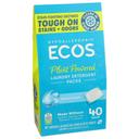 Ecos Free and Clear Plant Powered Laundry Detergent Packs, 40 count -- 6 per case