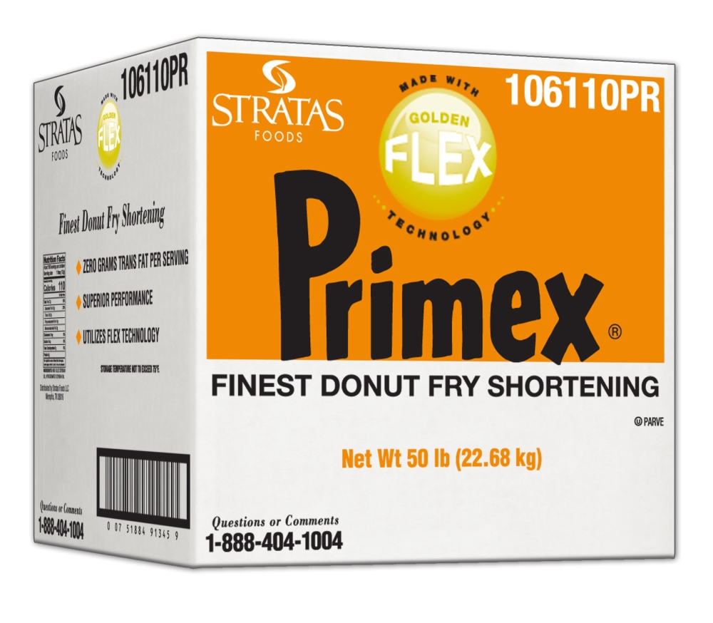 Primex Golden Flex Donut Fry Shortening, 50 Pound