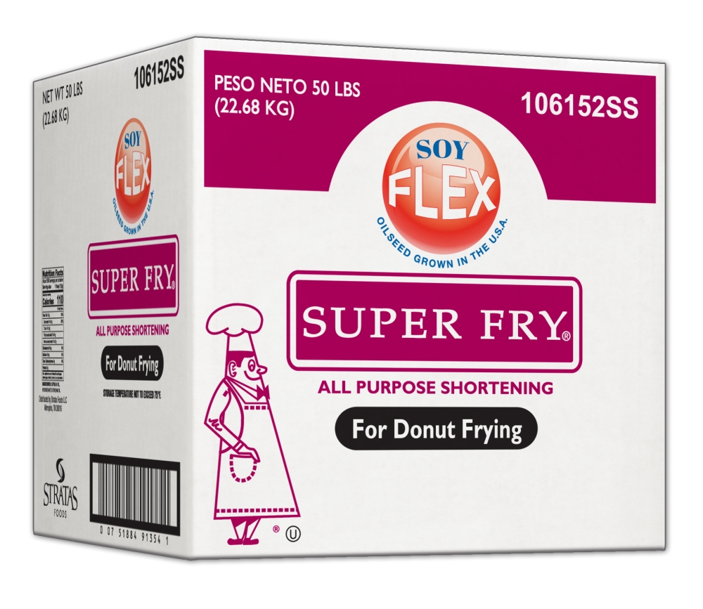 Super Fry Soy Flex Donut Fry Shortening, 50 Pound