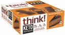 Thinkthin Keto Protein Chocolate Peanut Butter Pie Bar, 1.41 Ounce -- 120 per case