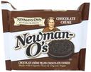 Newmans Os Organics Chocolate Creme Cookie, 13 Ounce -- 6 per case.