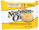 Newmans Own Organics Creme Filled Vanilla Cookie, 13 Ounce -- 6 per case