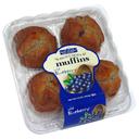 Uncle Wallys Large Blueberry Muffin, 16 Ounce -- 6 per case