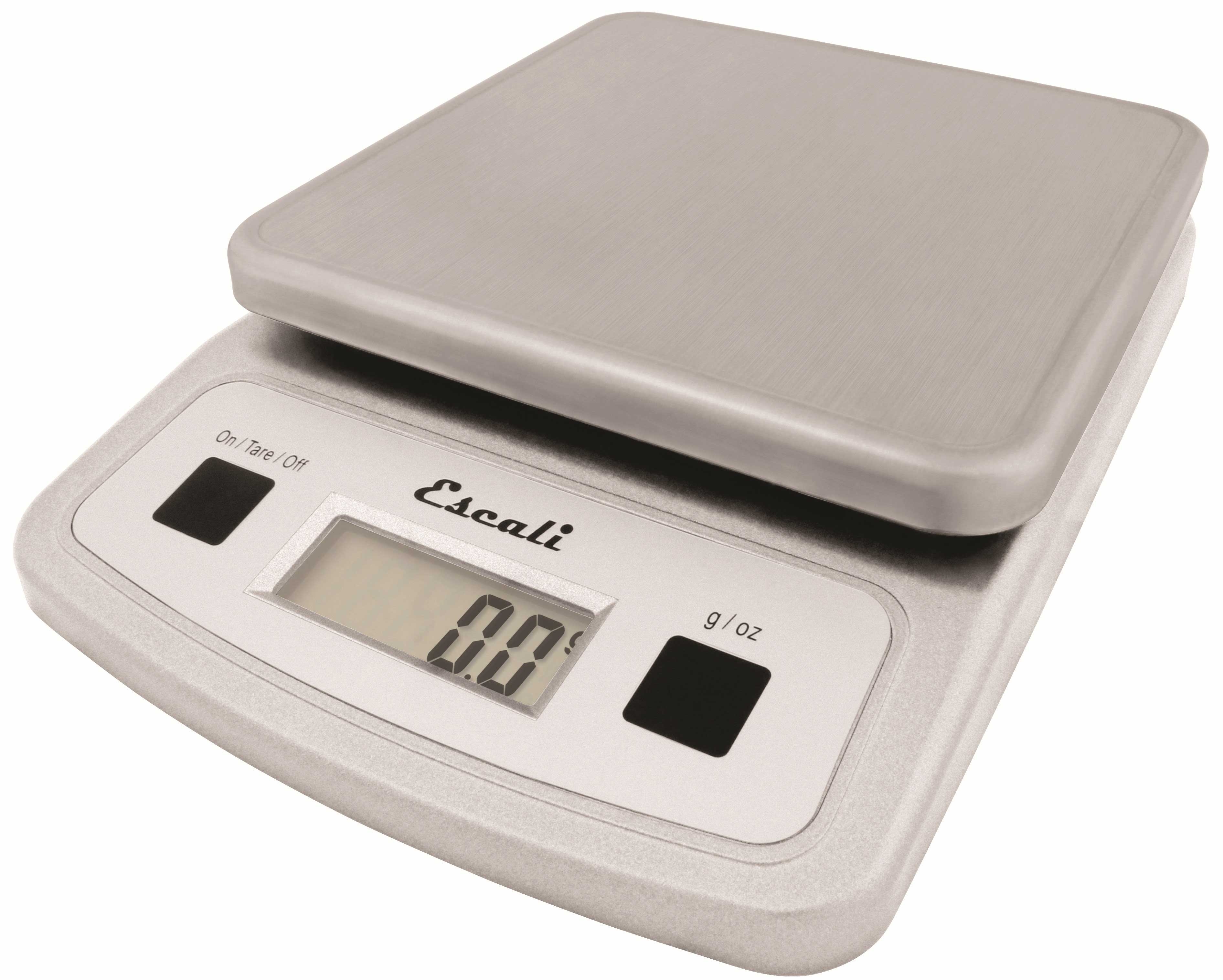 San Jamar Silver Gray Low Profile Digital Scale, 13 Pound