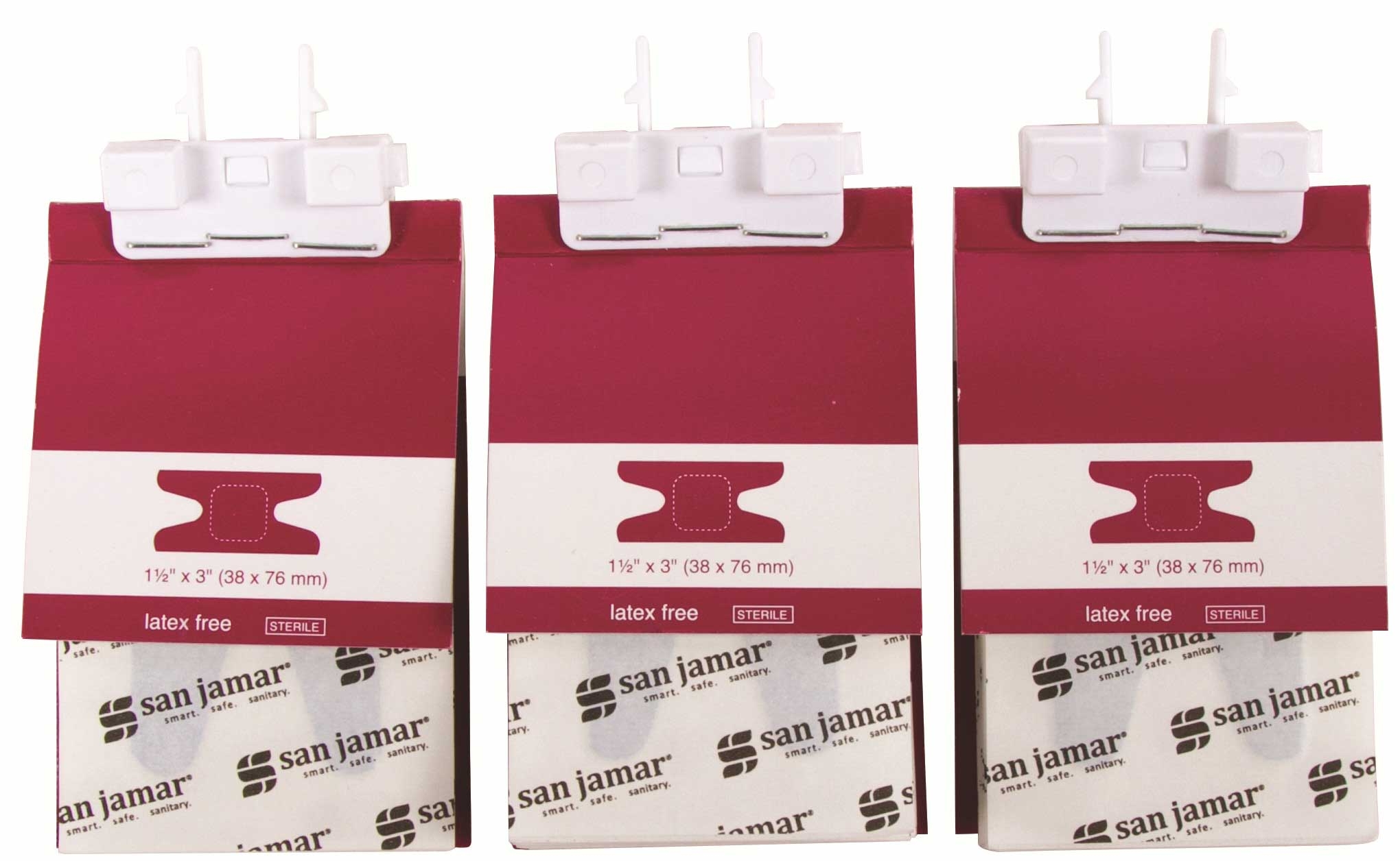 San Jamar Blue Knuckle Bandage Refill Cartridge For Mani Kare Bandage Dispenser -- 3 Per Case