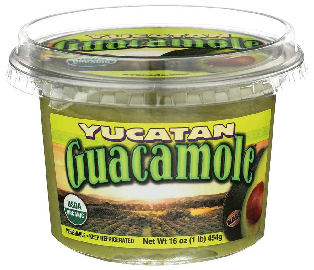 Yucatan Organic Zesty Guacamole, 16 ounce -- 6 per case.