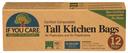 If You Care Bioplastic Trash Bag, 13 Gallon - 12 per pack -- 12 packs per case.
