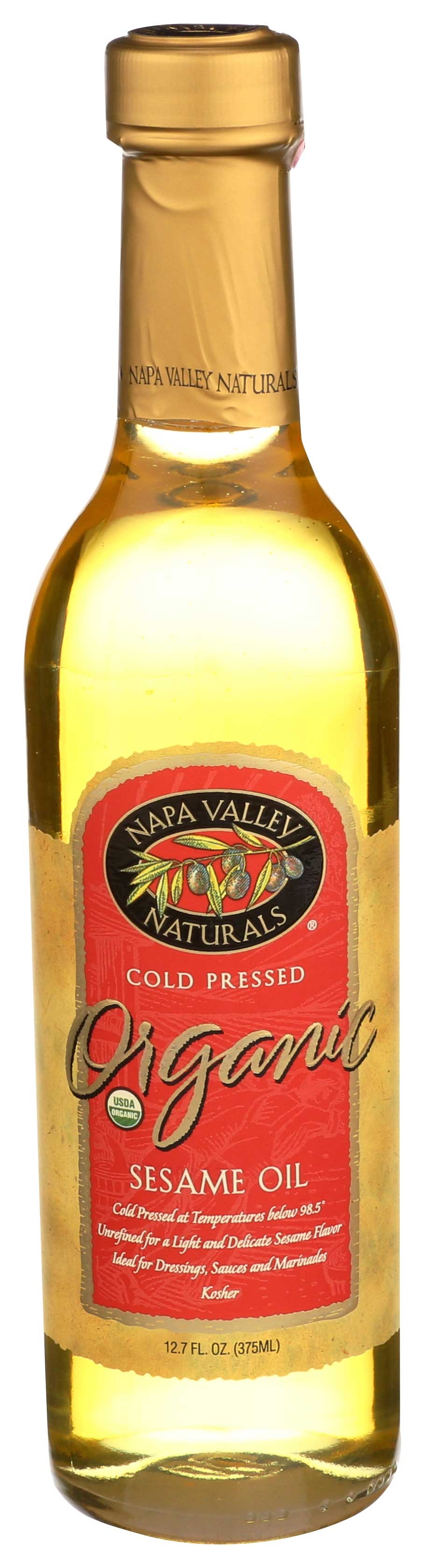 Napa Valley Naturals Organic Sesame Oil, 12.7 Ounce -- 12 per case.