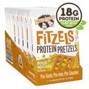 Lenny and Larrys Fitzels Boujie Mustard Protein Pretzel, 3 Ounce -- 8 per case