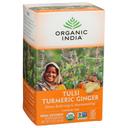 Organic India Turmeric Ginger Tulsi Tea, 18 count per pack -- 6 per case.