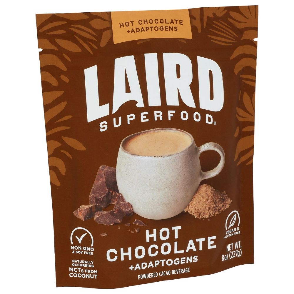 Laird Superfood Hot Chocolate With Functional Mushrooms, 8 Ounce -- 6 Per Case